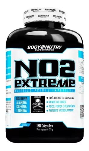 No2 Extreme 150 Cápsulas Body Nutry MercadoLivre