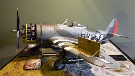 Vintage Fighter Series P D Thunderbolt Imodeler