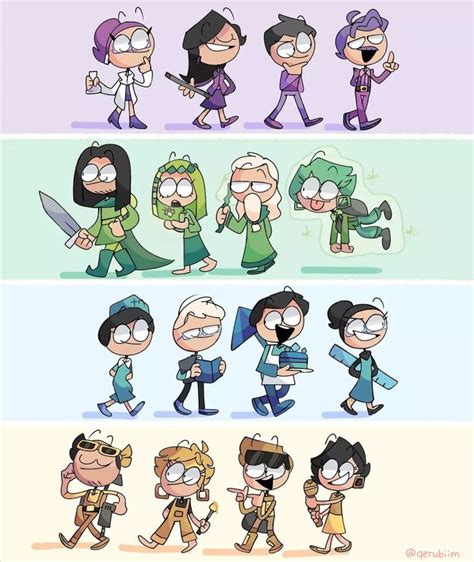 Mbti Cartoon Style Mbti 16 Personalidades Personalidades