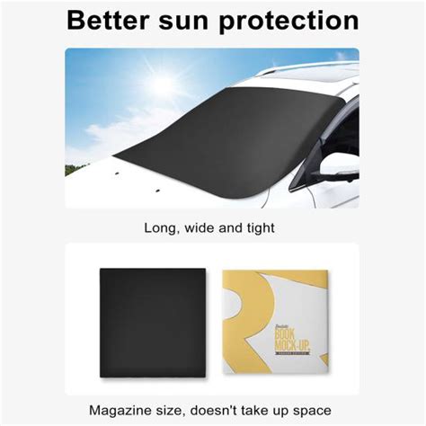 Снежный покров для автомобиля, максимальная защита от замерзания, града ...