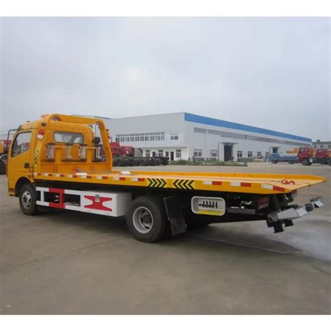 5 Ton 4HK1 Engine Flatbed Recovery Rollback Wrecker Bed Road Rescue