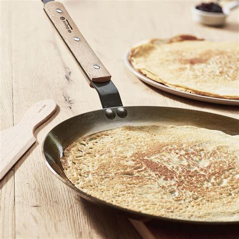 Poêle à crêpes 26 cm en acier minéral B Bois