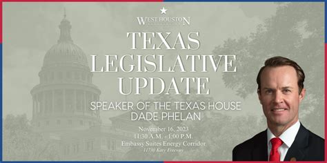 Texas Legislative Update West Houston Association