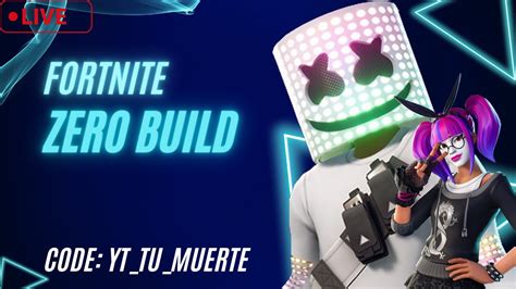 Live Para Contar Horas Pro Canal Voltamos Em Breve Fortnite Zero Build