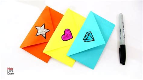 C Mo Hacer Sobres Para Cartas Sin Pegamento F Cil Envelope Making