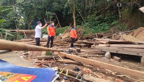 Puluhan Rumah Rusak Akibat Pergerakan Tanah Di Lebak Diusulkan Mendapat