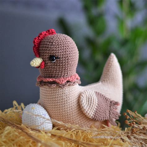 Poule Tutoriel Dun Amigurumi Au Crochet En Français Easter
