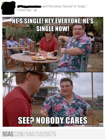 Dodgson Is Single Funny Memes Funny Images Nobody Cares