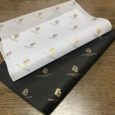 500pcs Custom Tissue Paper Custom Printed Tissue Paper Custom Logo