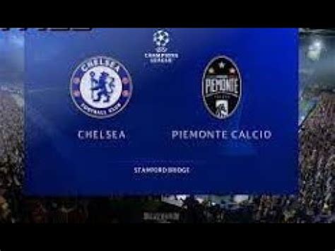 Chealsea X Piemonte Calcio Uefa Champions League Fase De Grupos