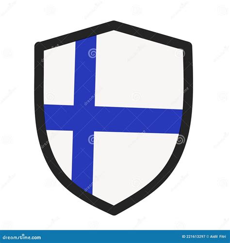 Illustration of the Flag of Finland Stock Vector - Illustration of ...