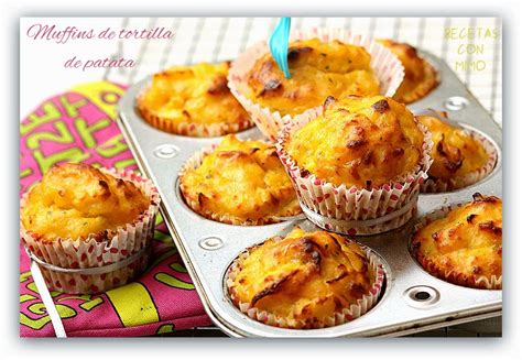 Muffins De Tortilla De Patata Recetas Con Mimo