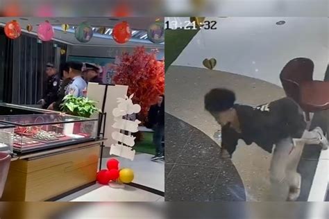 湖南一男子试戴2万元大金链 趁店员不注意拔腿就跑