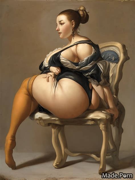 Porn Image Of Baroque Thighs Silk Bimbo Portrait Goth Big Tits Created By AI