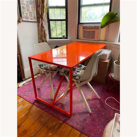 Blu Dot Strut Medium Dining Table Aptdeco