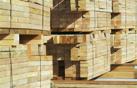 Stack Of Construction Wood Stock Photo By ©feverpitch 2361036