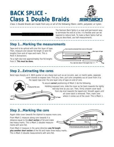 Back Splice Double Braid