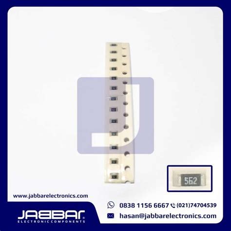 RESISTOR 562 5 6K OHM 1 8W Seperdelapan SMD0805 Jabbar Electronics