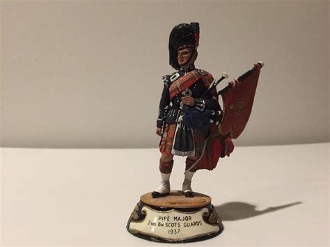 Charles C Stadden Toy Soldiermodel Figure Pipe Major 2nd Bn Scots