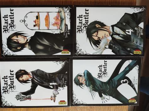 Manga Black Butler 4 Volumes Grenier Du Geek