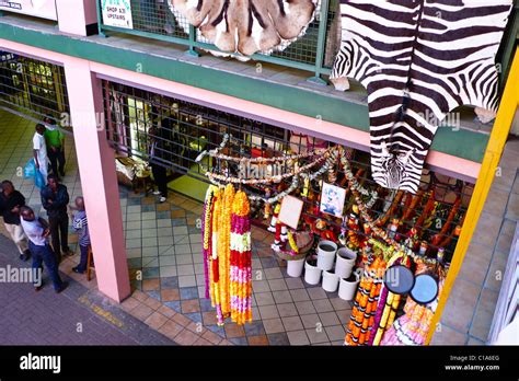 Indian Market Victoria Street Market Durban South Africa Stock