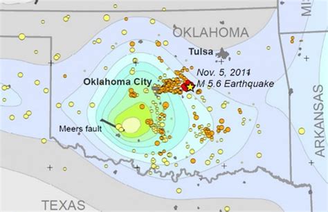 Study Wastewater Injection Caused Oklahomas Largest Ever Earthquake