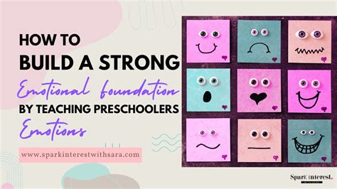 How To Build A Strong Emotional Foundation By Teaching Preschoolers