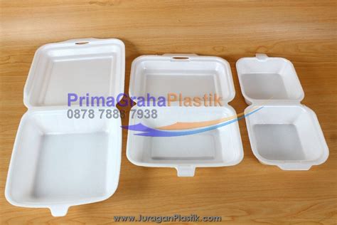 Kotak Makanan Styrofoam Small Medium Large Home