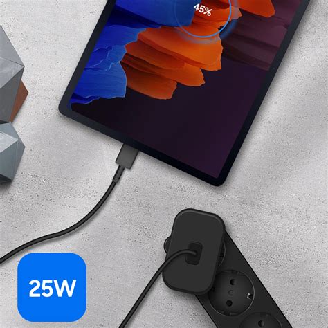 Carregador Setor USB C Samsung Original 25W Cabo USB C Para USB C