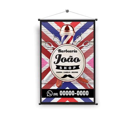 Banner Barbearia Mod 2044 KRadesivos