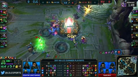 LoL Spoilers Counter Logic Gaming Vs Team EnVyUs 2017 NA LCS