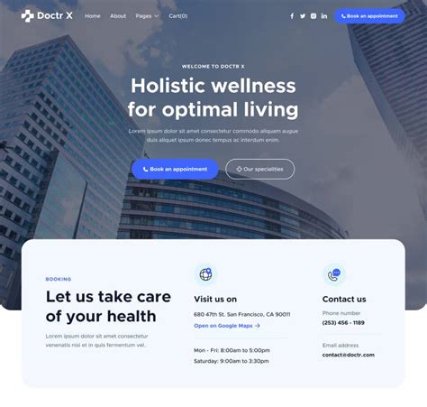 Doctr X Webflow Ecommerce Website Template