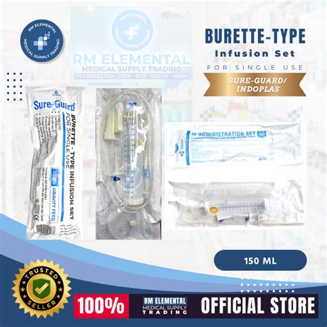 Burette Soluset Infusion Set Indoplas Sure Guard 150 Ml Lazada Ph