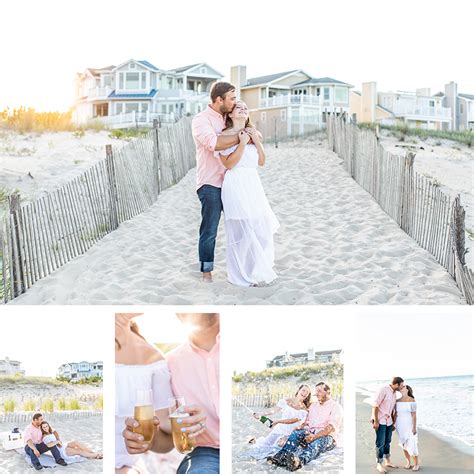 Kaity Tyler Engaged Fenwick Island Engagement Session Living