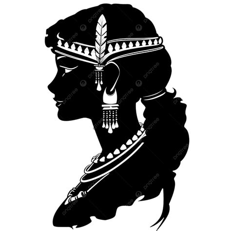 Free Cleopatra Silhouette Cleopatra Portrait Silhouette Png