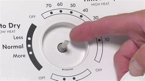 Whirlpool Dryer Repair How To Replace The Knob Whirlpool