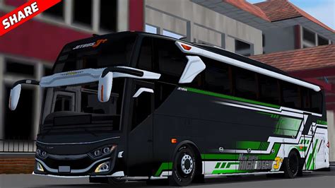 SHARELIVERY POLOSAN MOD BUSSID JETBUS 3 SHD Hino RM 280ABS ASxFM