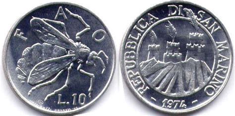 San Marino Lire Coins Catalog With Values And Pictures Online Free