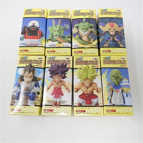 【未使用】未開封品 バンプレスト 組立式 ドラゴンボール改 ワールドコレクタブルフィギュア Vol7 全8種セットの落札情報詳細