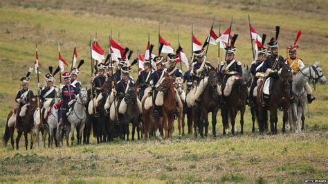 In Pictures Battle Of Leipzig Napoleonic Re Enactment Bbc News