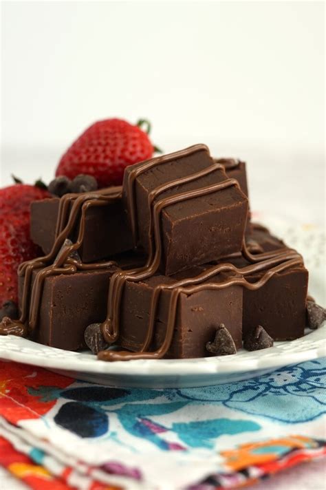 Nutella Fudge – Mildly Meandering