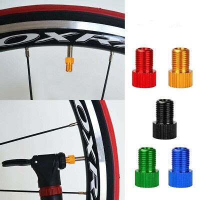 4x Presta To Schrader Air Pump Bicycle Bike Valve Type Adaptor