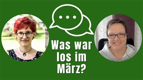 Was War Los Im M Rz Monatsr Ckblick Mit Sara Menzel Berger Der