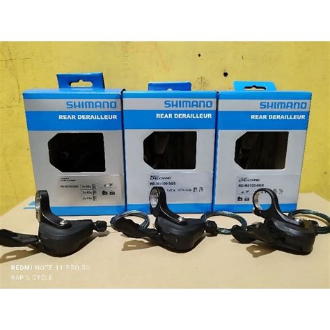 Shimano Deore 10s , 11s and 12s Rear Derailleur and Right Shifter ...