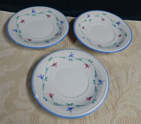 Savoir Vivre Dishes Portofino Blue Replacements Plate Soup Bowl Salad