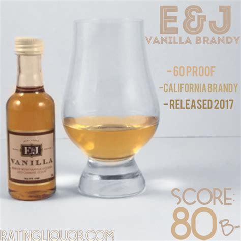 E And J Vanilla Flavored Brandy Brandy