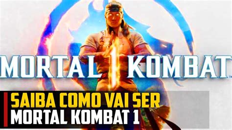 Saiba COMO VAI SER O Mortal Kombat 1 YouTube