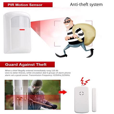 Buy Upgrade Wireless Lcd Gsm Sms Home Security Burglar Fire Alarm System Auto Dialer App Remote