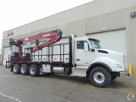 NEW BIK SERIES FC-67 FORMING CRANE – NEW 2019 KENWORTH T880 TRI-DRIVE – NEW 23′ 4″ DECK Crane ...