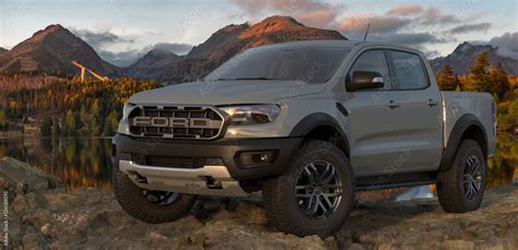 Ford Ranger Raptor off-road Stock Photo | Adobe Stock